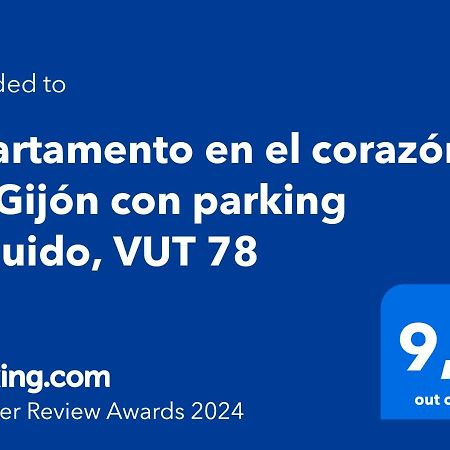 Apartamento En El Corazon De Gijon Con Parking Incluido, Vut 78 Exteriör bild