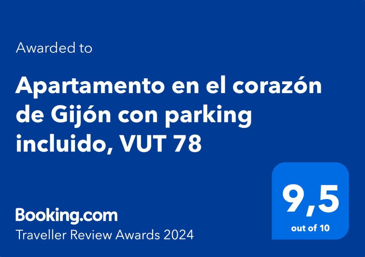 Apartamento En El Corazon De Gijon Con Parking Incluido, Vut 78 Exteriör bild